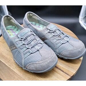 Skechers Relaxed Fit Breathe Easy Womens Size 9 Biking Shoe Grey